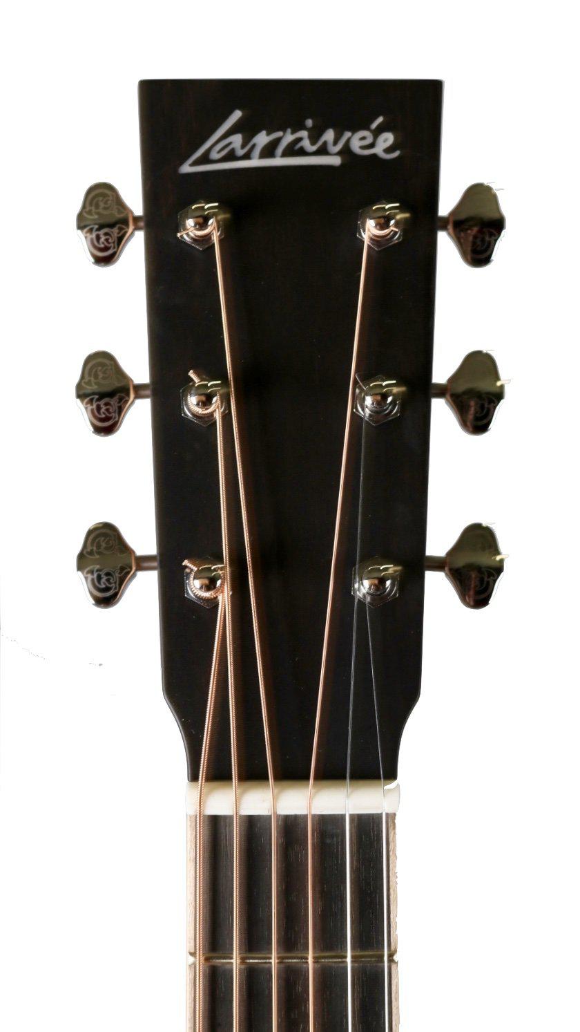 Larrivee T40 Legacy Travel Guitar Moon Spruce / Indian Rosewood #134065 - Larrivee Guitars - Heartbreaker Guitars