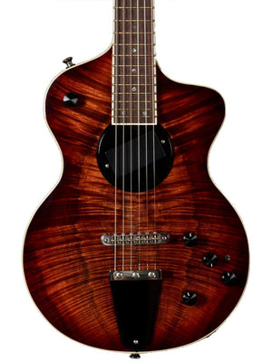 Rick Turner Model 1 Flamed Koa Sunburst Finish #5460 - Rick Turner Guitars - Heartbreaker Guitars
