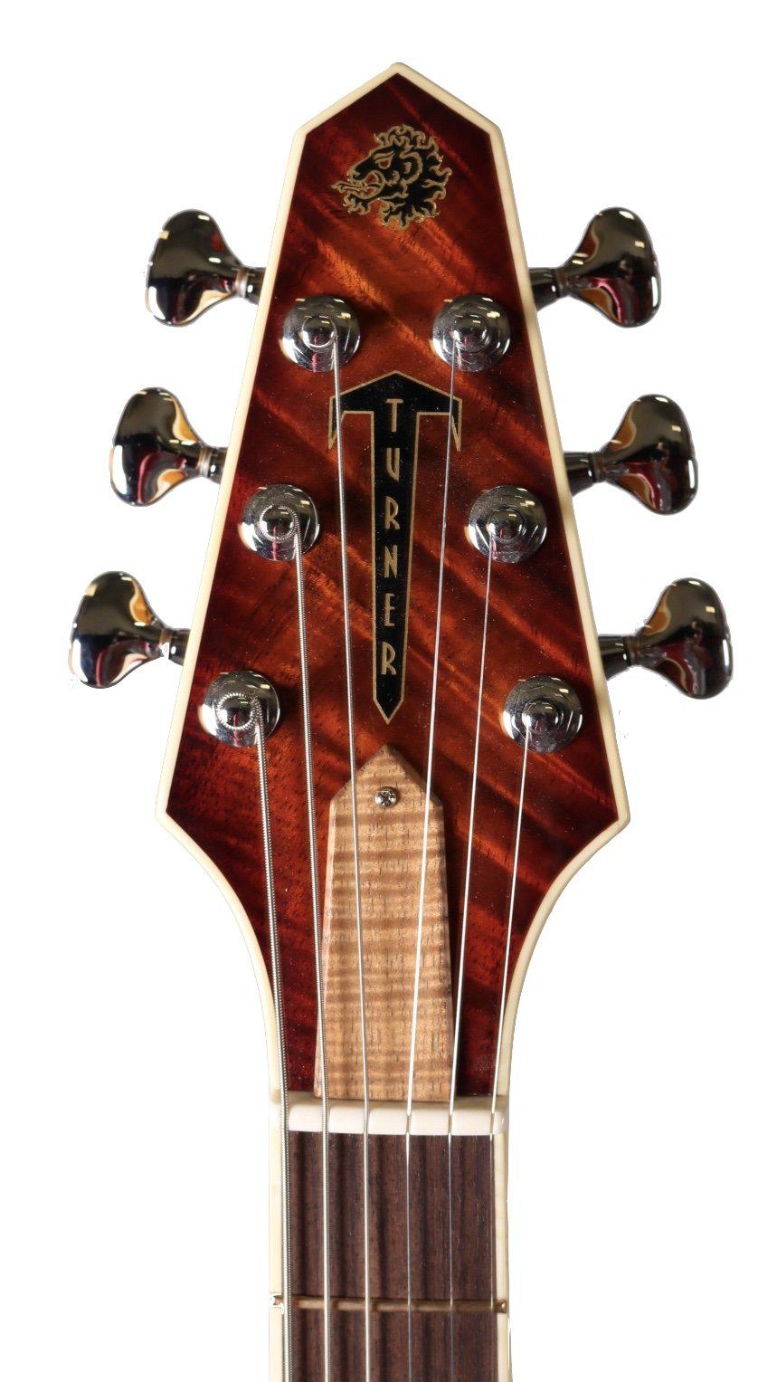 Rick Turner Model 1 Flamed Koa Sunburst Finish #5460 - Rick Turner Guitars - Heartbreaker Guitars