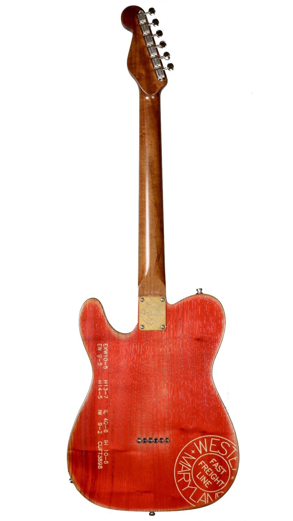 Paoletti Nancy Western Maryland Custom with Black P90 Pickups #92320 - Paoletti - Heartbreaker Guitars