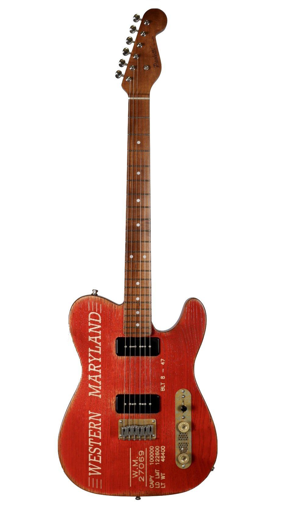 Paoletti Nancy Western Maryland Custom w/ Black P90 Pickups #92420 - Paoletti - Heartbreaker Guitars