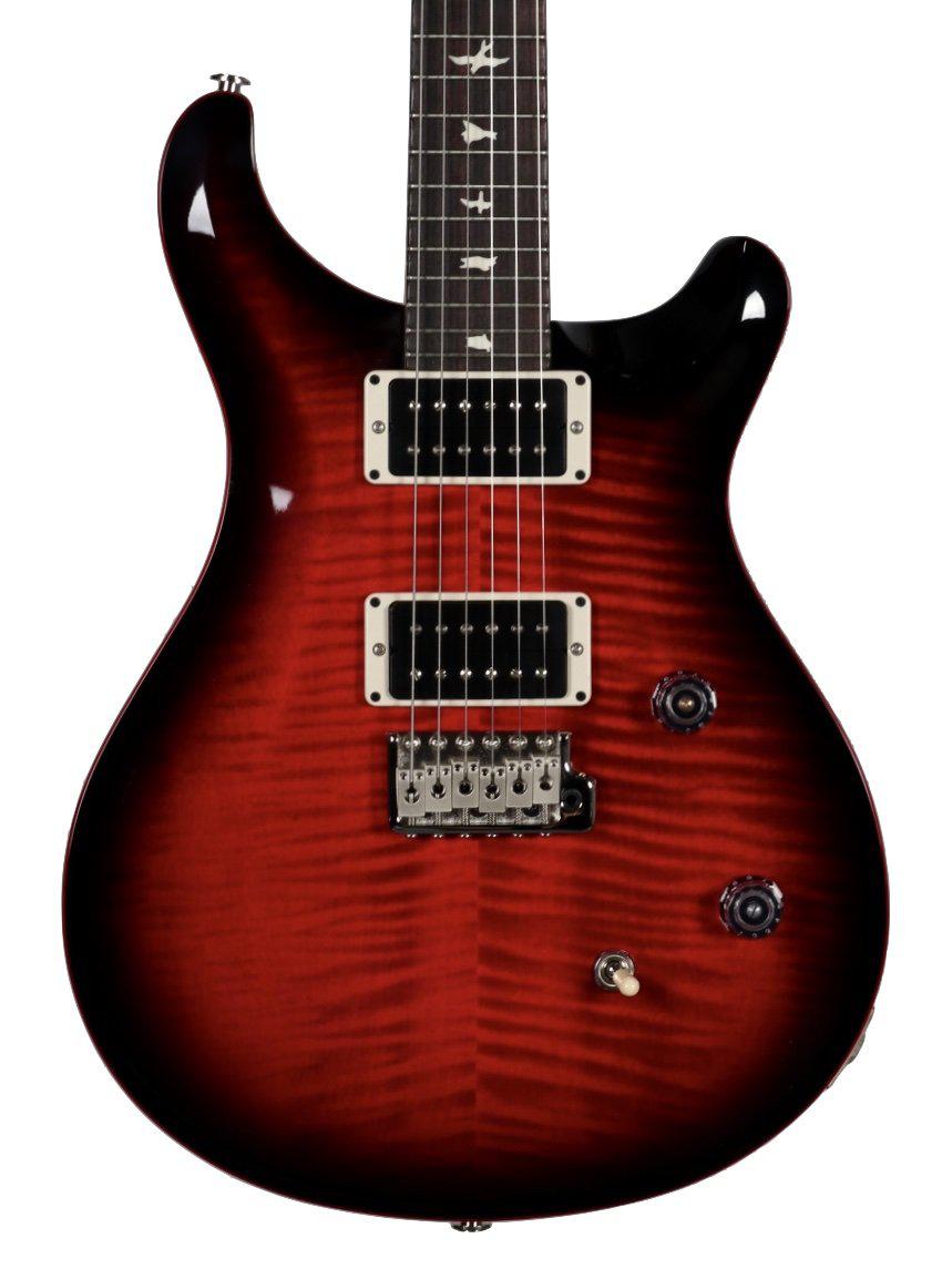 PRS CE 24 Scarlett Smokeburst Pattern Thin Carve #303839 - Paul Reed Smith Guitars - Heartbreaker Guitars