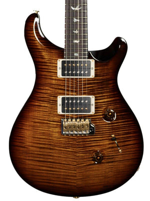 PRS Custom 24 Black Gold Wrap 10 Top Hybrid Package Pattern Thin #302085 - Paul Reed Smith Guitars - Heartbreaker Guitars