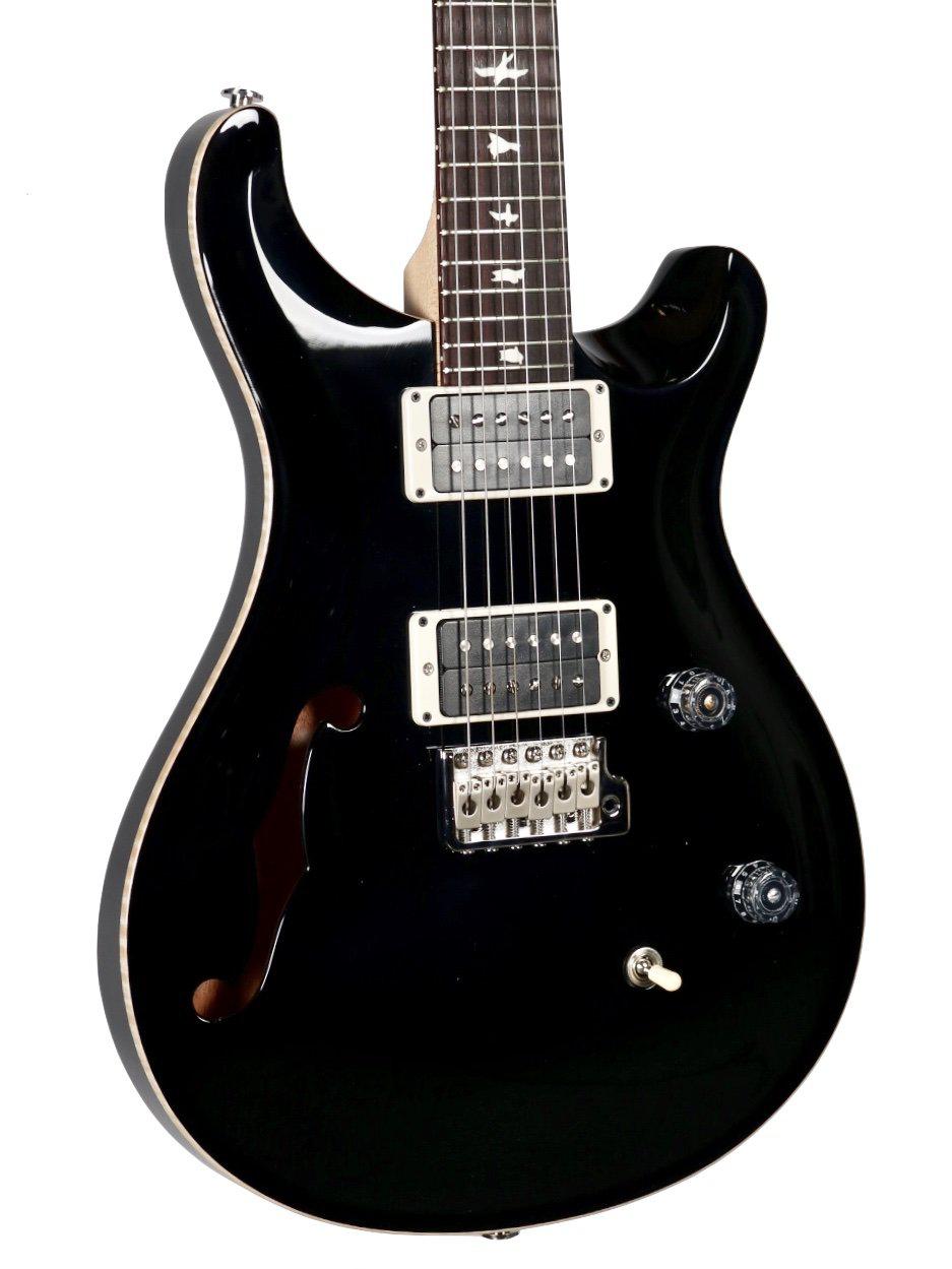 PRS CE 24 Semi-Hollow Black Pattern Thin Carve #302563 - Paul Reed Smith Guitars - Heartbreaker Guitars