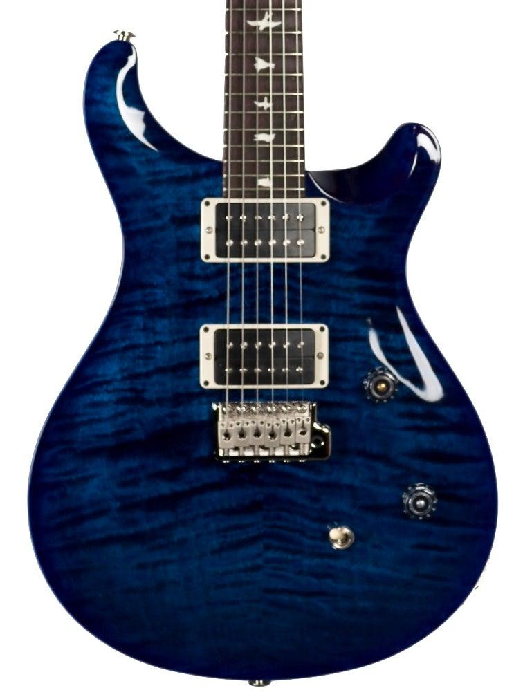PRS CE 24 Whale Blue Wrap Pattern Thin Carve #304709 - Paul Reed Smith Guitars - Heartbreaker Guitars