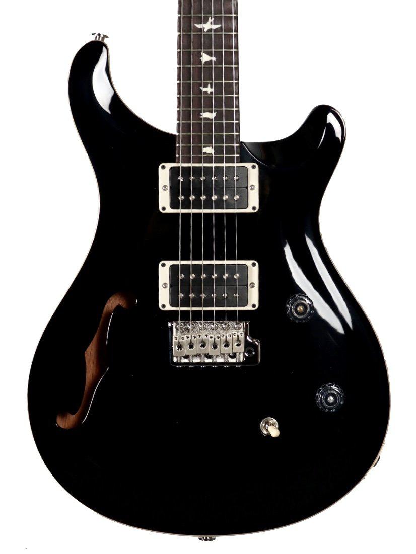 PRS CE 24 Semi-Hollow Black Pattern Thin Carve #302563 - Paul Reed Smith Guitars - Heartbreaker Guitars