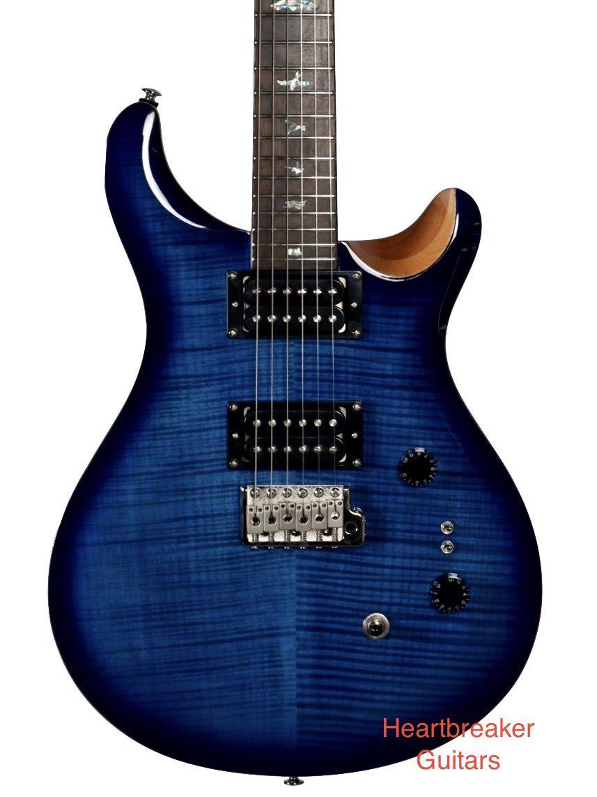 PRS SE 35th Anniversary Limited Faded Blue Burst #23980 - Paul Reed Smith Guitars - Heartbreaker Guitars