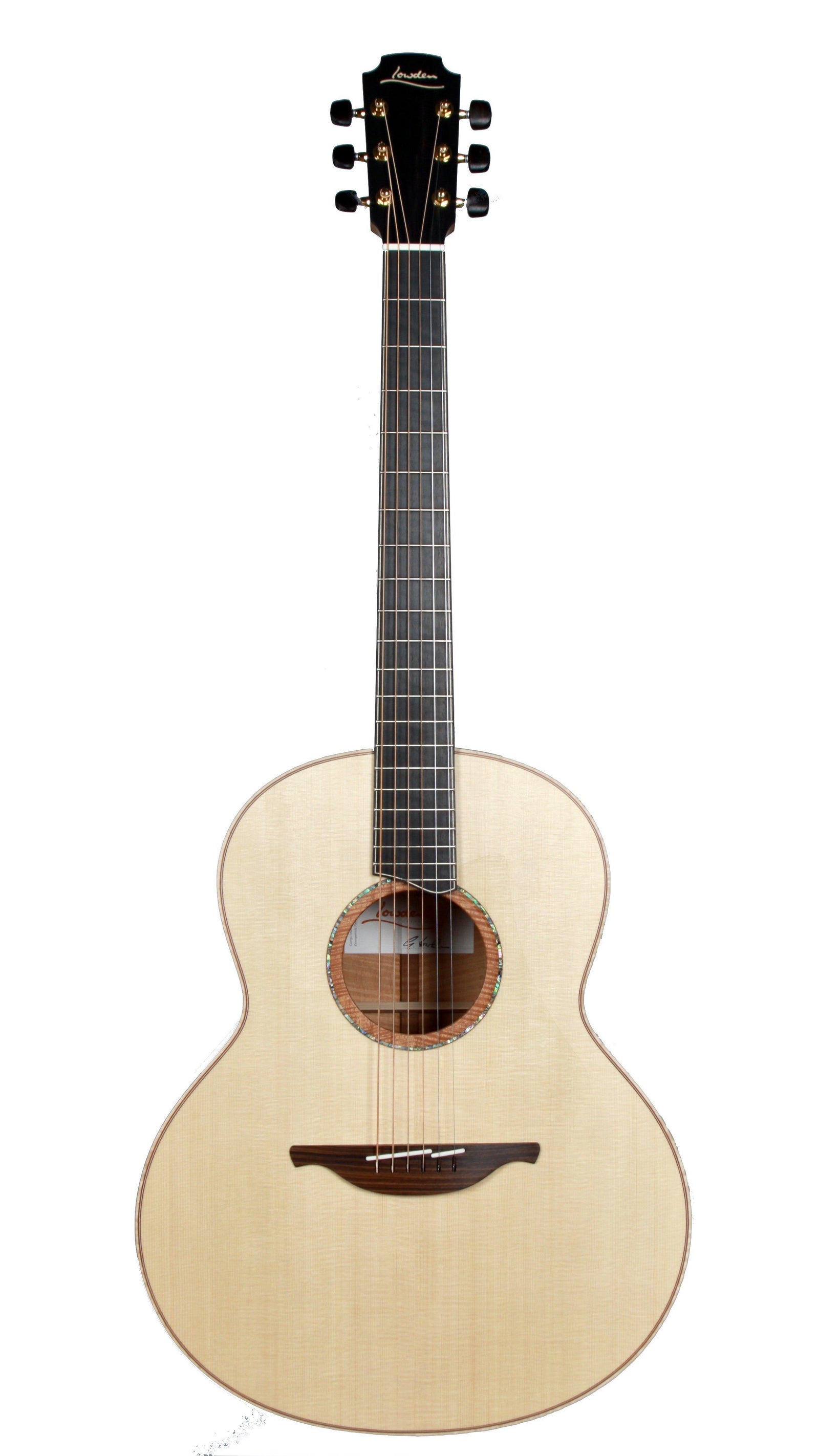 Lowden F50 Sitka Spruce over Fiddleback Mahogany - Lowden Guitars - Heartbreaker Guitars