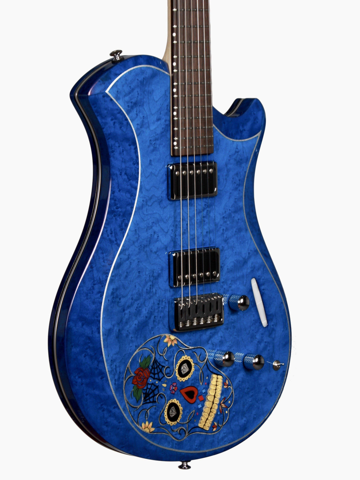 Relish Guitars Sugar Skull Ocean Platinum - Relish Guitars - Heartbreaker Guitars