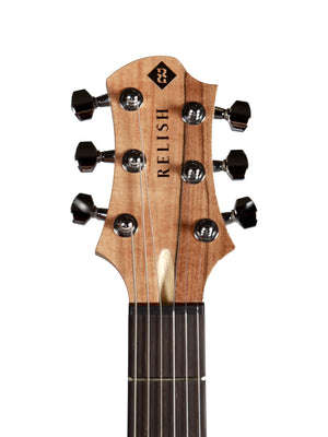 Relish Mary One African Marble with Pick Up Swapping - Relish Guitars - Heartbreaker Guitars