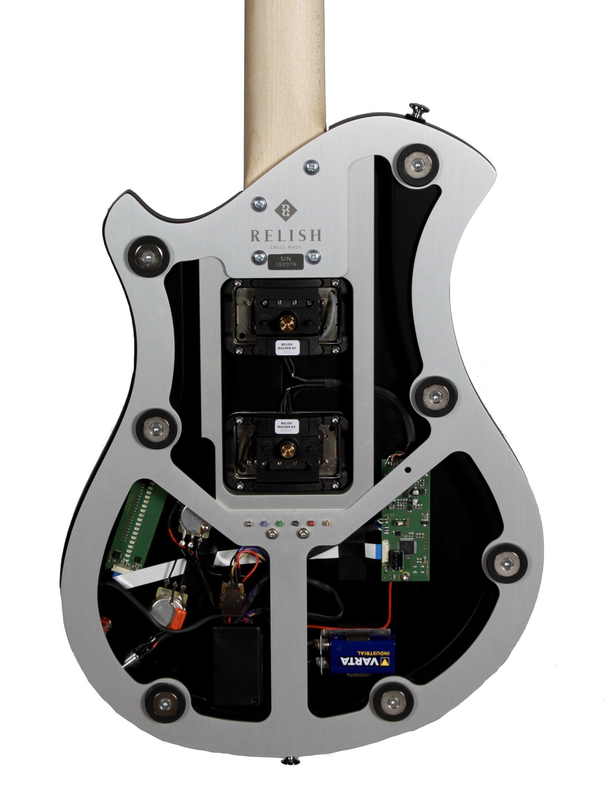 Relish Mary One African Marble with Pick Up Swapping - Relish Guitars - Heartbreaker Guitars