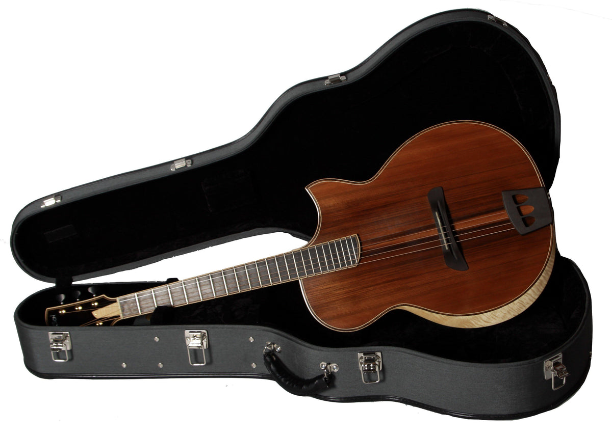 Batson Auditorium Figured Bastogne Walnut - Batson - Heartbreaker Guitars