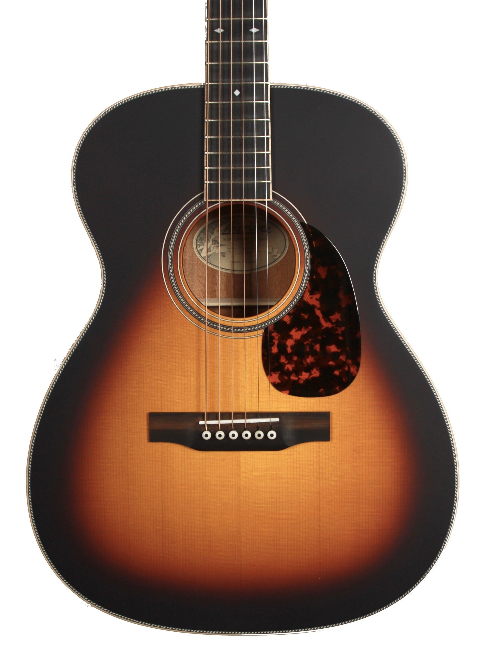 Larrivee OM Vintage Burst Custom Mahogany Serial #133261 - Larrivee Guitars - Heartbreaker Guitars