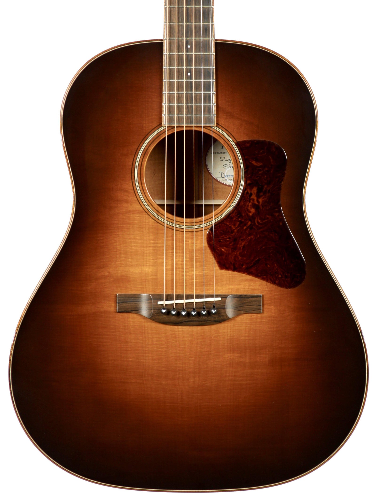 Bourgeois Sloped D Banjo Killer Burst Koa Binding - Bourgeois Guitars - Heartbreaker Guitars