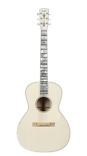 Bourgeois Whyte Rabbit L-DB0 Transparent White Limited - Bourgeois Guitars - Heartbreaker Guitars