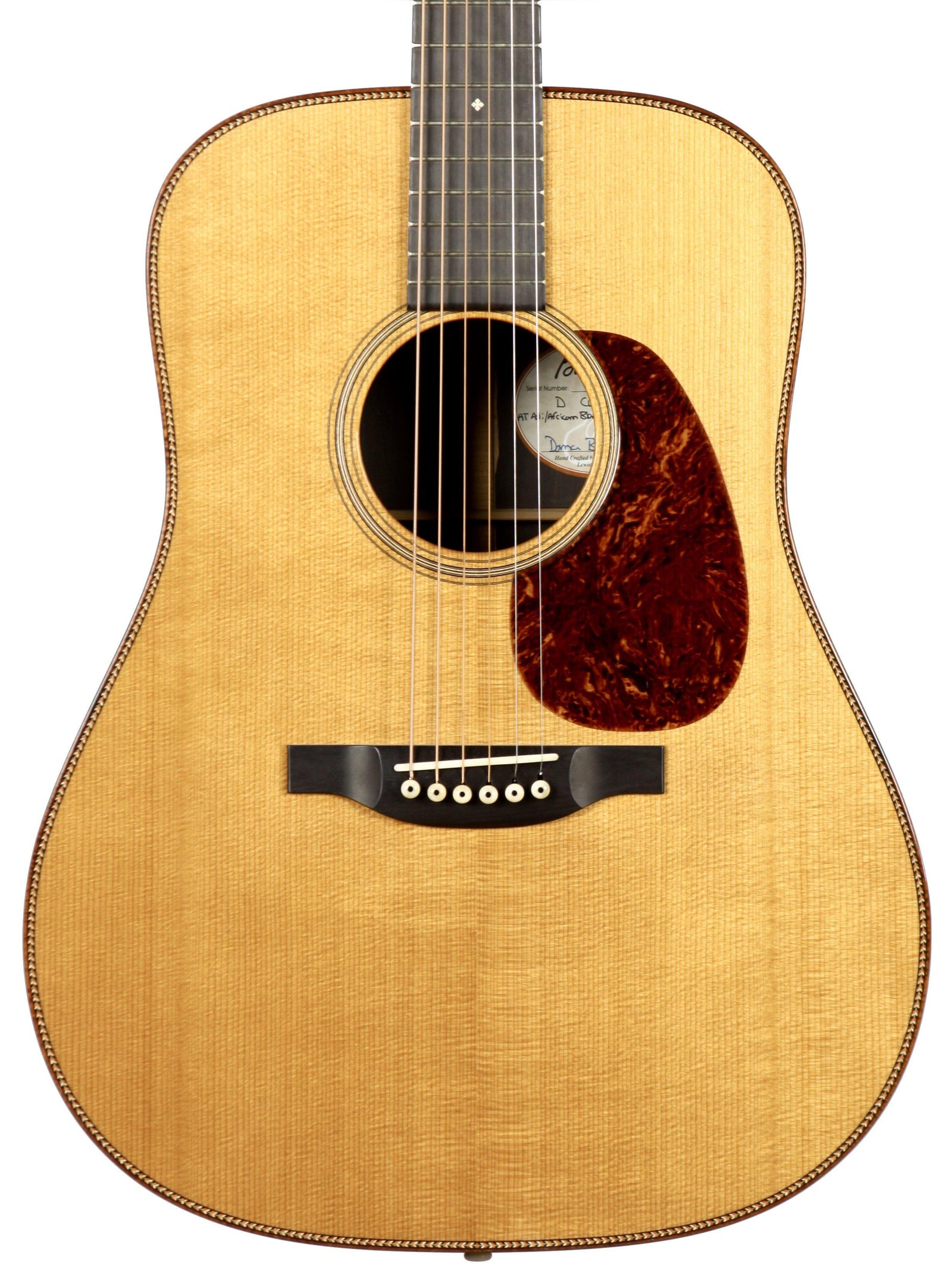 Bourgeois D150 African Blackwood Custom Pre-Owned - Bourgeois Guitars - Heartbreaker Guitars