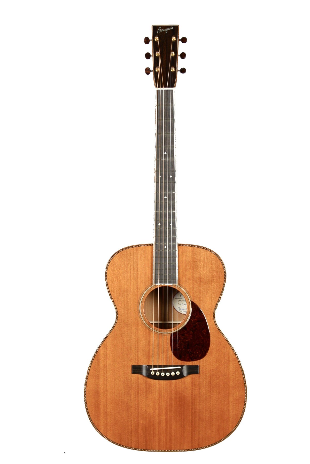 Bourgeois OM Redwood  DB Signature Mahogany - Bourgeois Guitars - Heartbreaker Guitars
