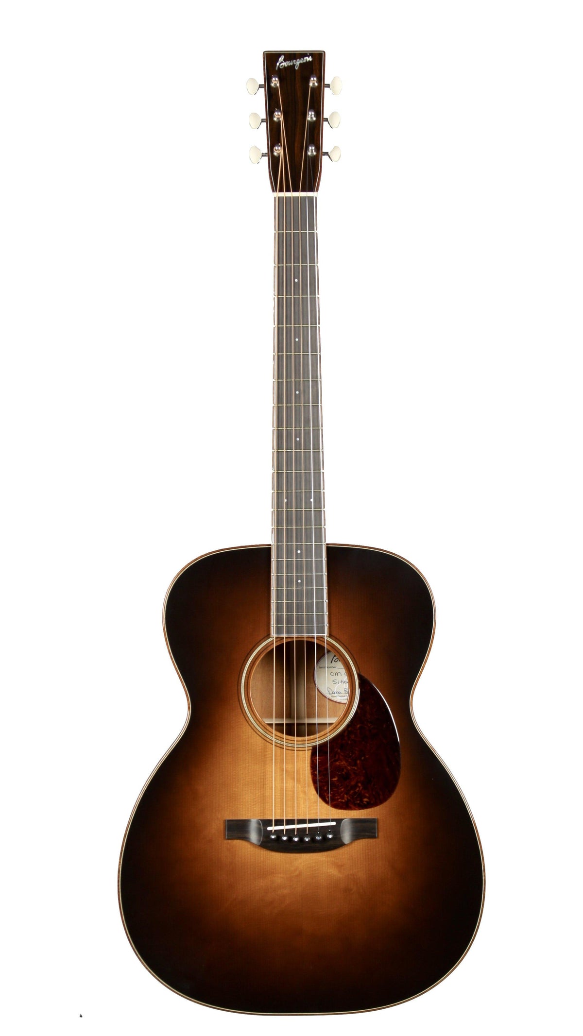 Bourgeois OM Country Boy Burst DB Signature with VTC Baggs Pick Up - Bourgeois Guitars - Heartbreaker Guitars