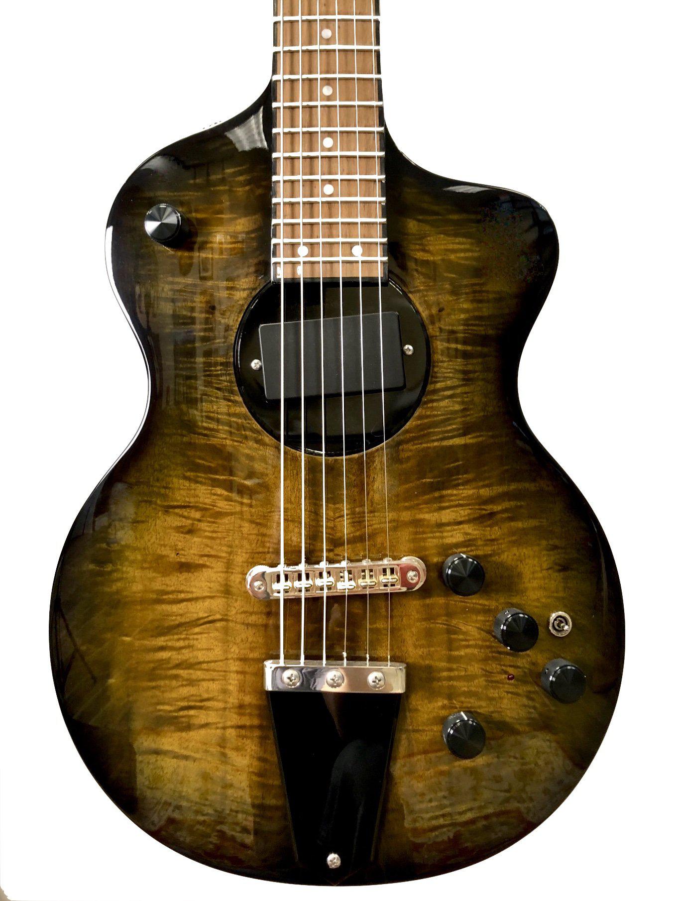 Rick Turner Model 1 FW NAMM Show "The Gator" Pre-Owned Mint - Rick Turner Guitars - Heartbreaker Guitars
