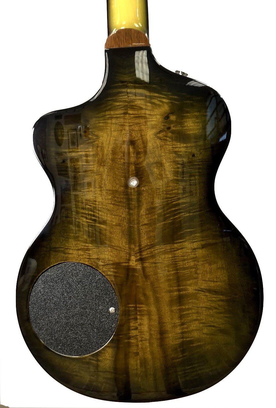 Rick Turner Model 1 FW NAMM Show "The Gator" Pre-Owned Mint - Rick Turner Guitars - Heartbreaker Guitars