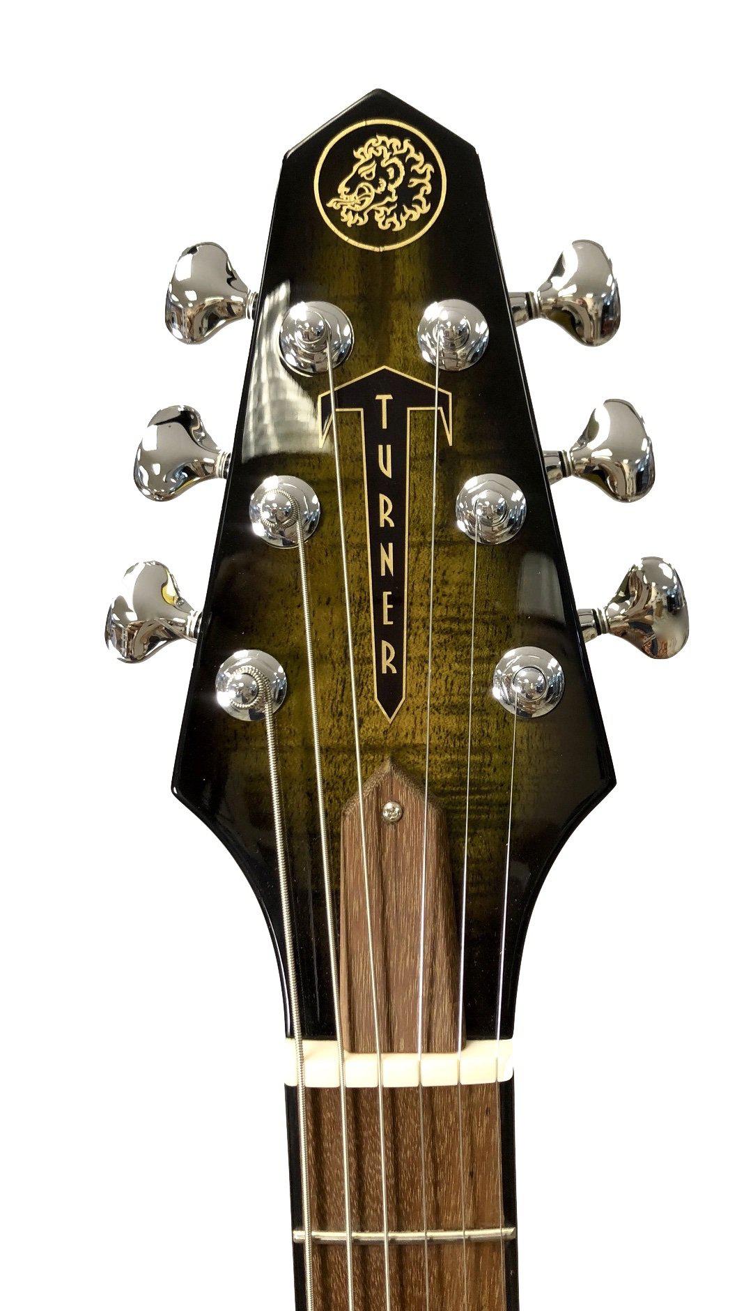 Rick Turner Model 1 FW NAMM Show "The Gator" Pre-Owned Mint - Rick Turner Guitars - Heartbreaker Guitars