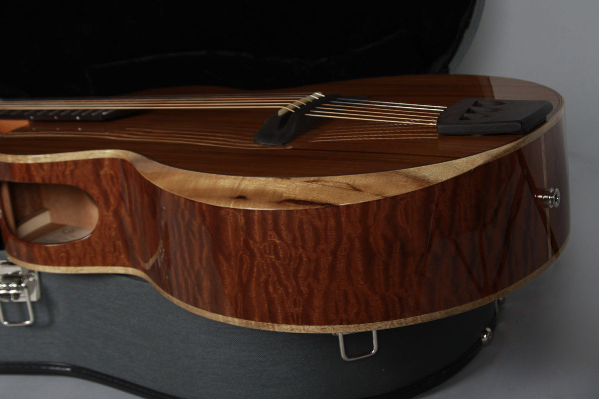Batson Grand Concert Quilted Maple with Sinker Cedar - Batson - Heartbreaker Guitars