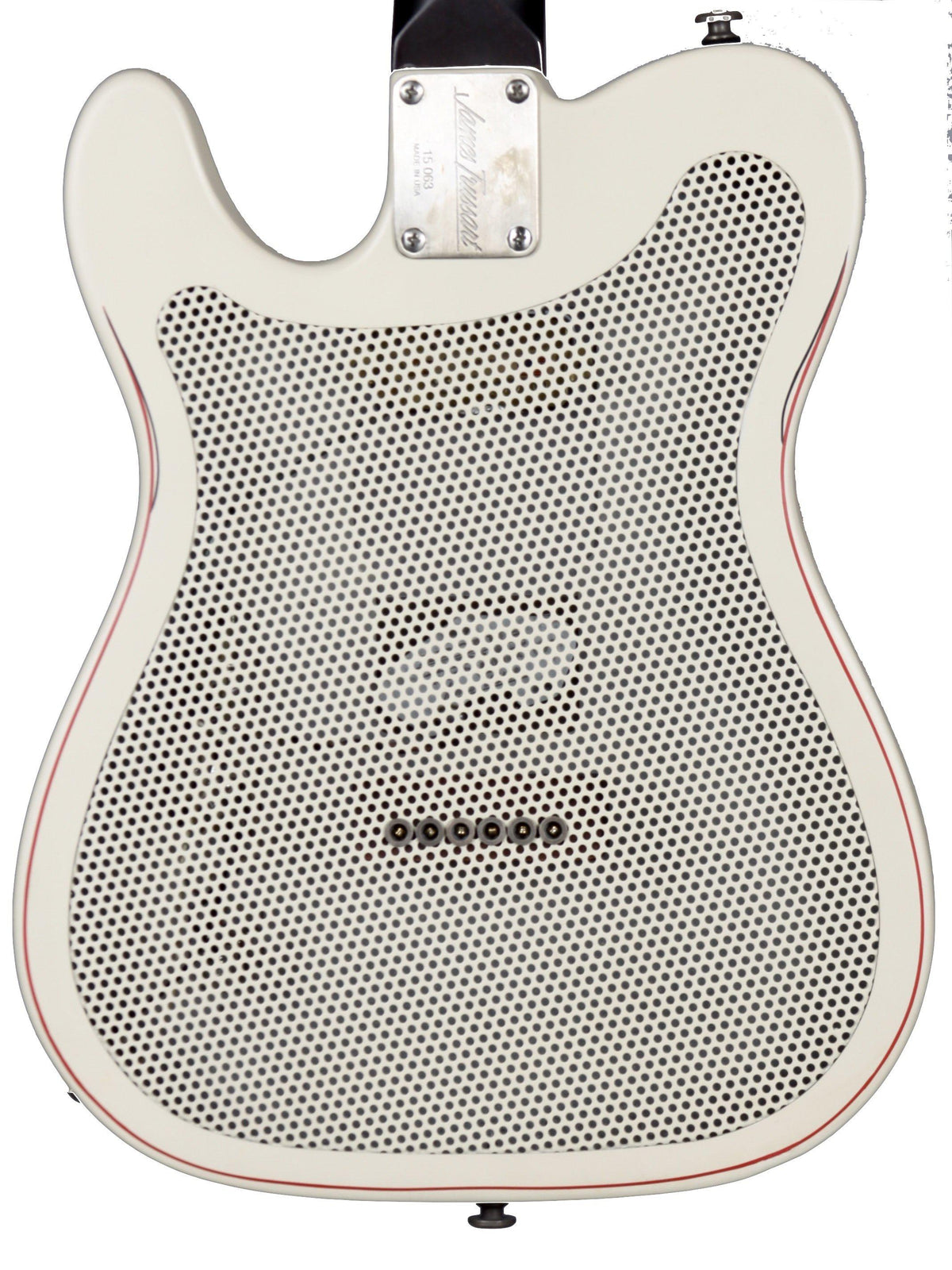 James Trussart Steelcaster  Cream w/ Red Pinstripe - James Trussart Custom Guitars - Heartbreaker Guitars