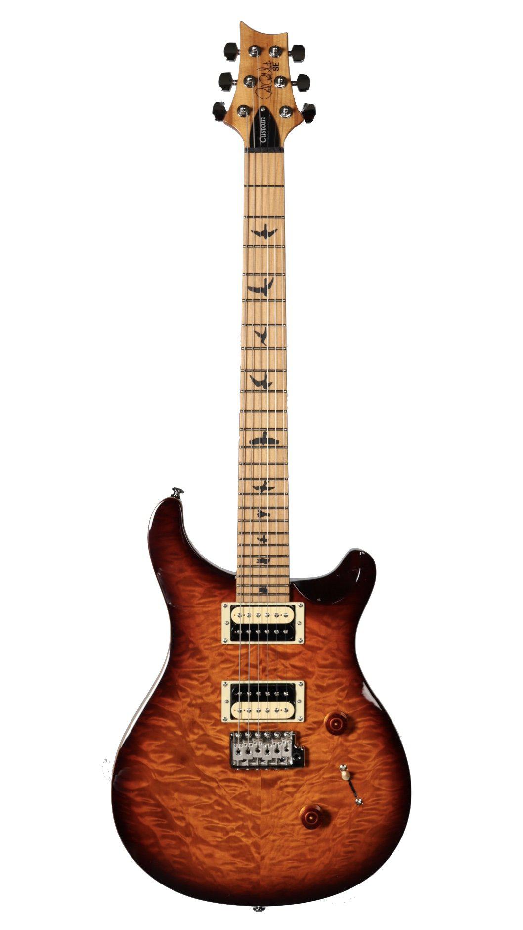 PRS SE Custom 24 Roasted Maple Limited in Tobacco Sunburst Serial #T10 -  Heartbreaker Guitars