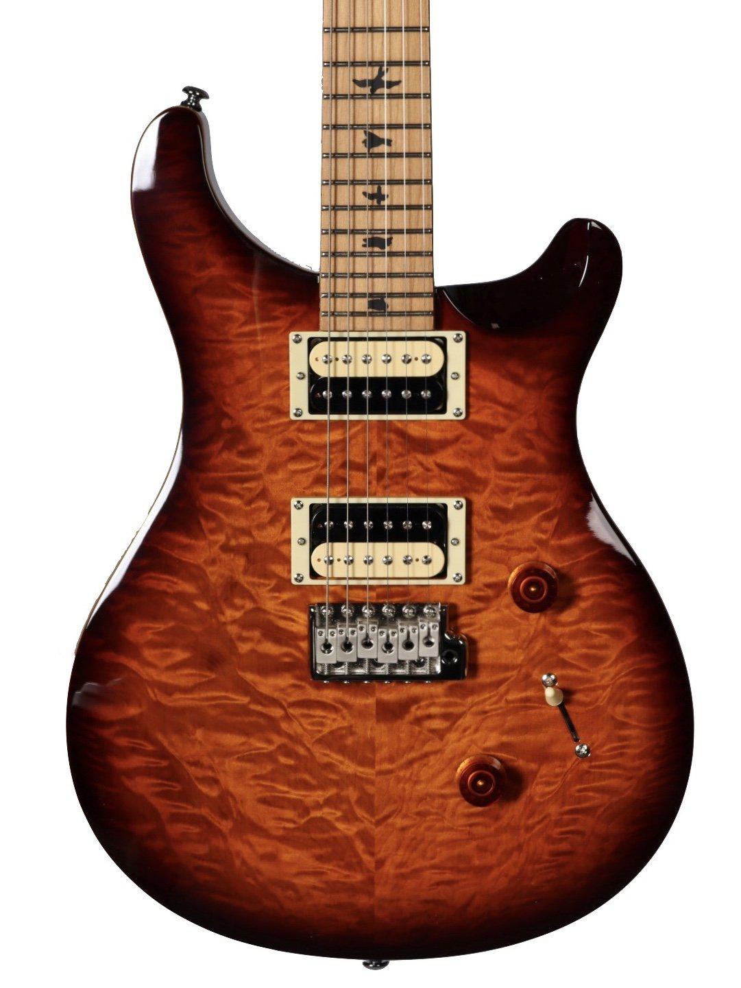 PRS SE Custom 24 Roasted Maple Limited in Tobacco Sunburst Serial