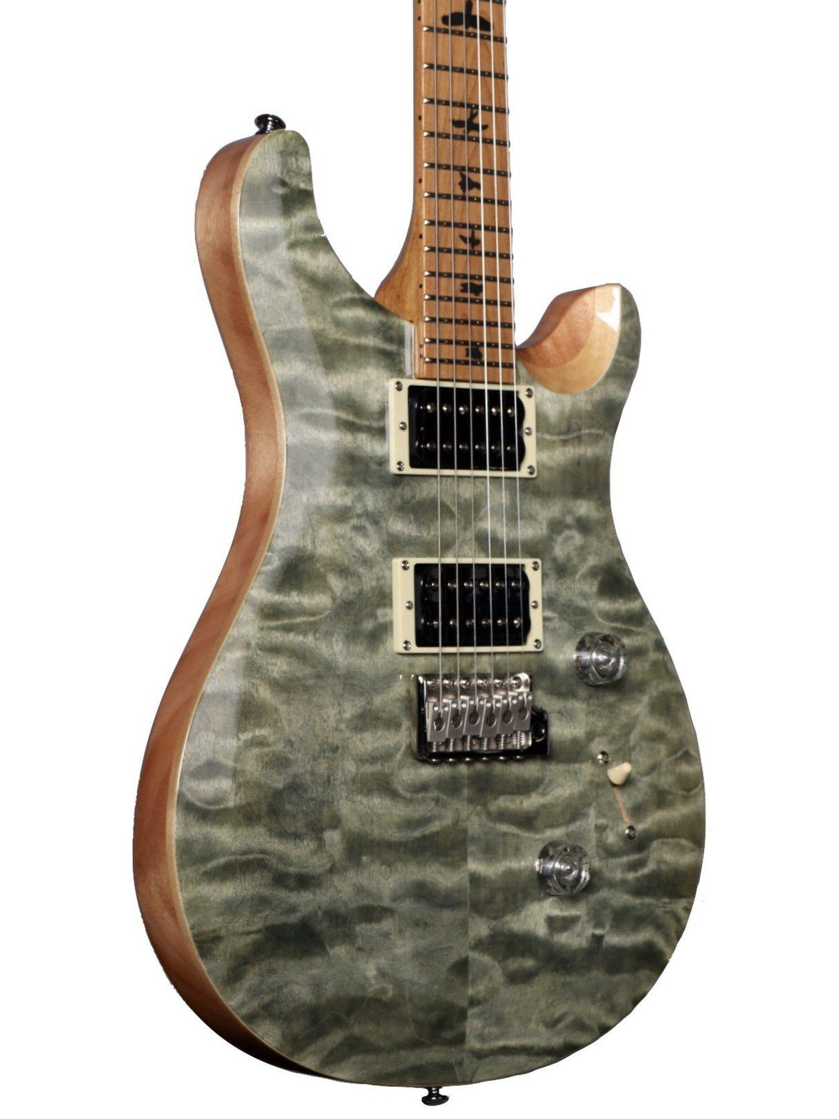 PRS SE Custom 24 Roasted Maple Limited in Trampas Green - Paul Reed Smith Guitars - Heartbreaker Guitars