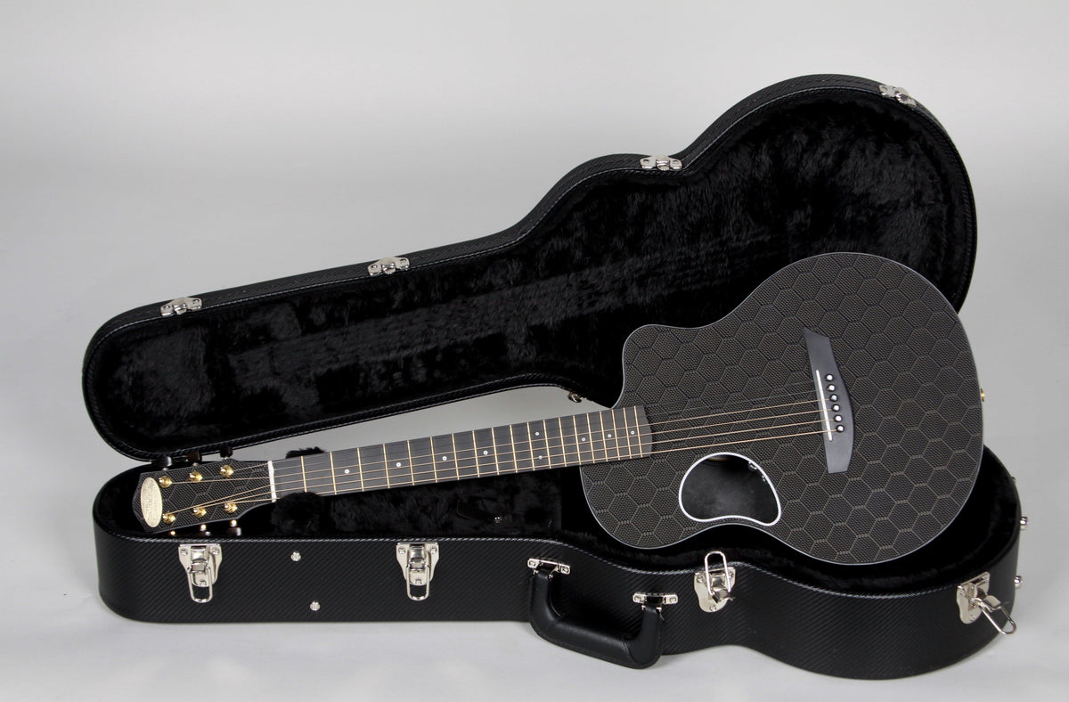 McPherson Carbon Fiber Touring with Honeycomb Finish Gold Hardware - McPherson Guitars - Heartbreaker Guitars