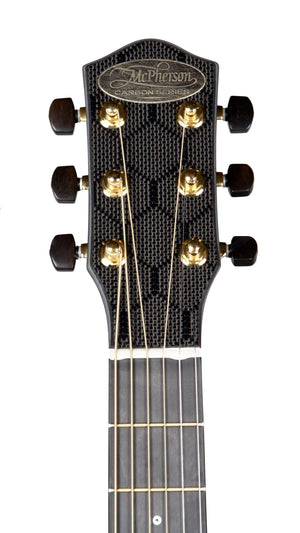 McPherson Carbon Fiber Touring Model Honeycomb Finish and Gold Hardware #GCTH918B - McPherson Guitars - Heartbreaker Guitars