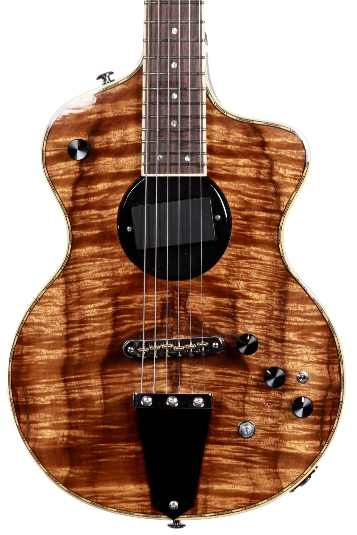 Rick Turner Model 1 Custom Master Koa with Piezo Pre-Owned Dead Mint! - Rick Turner Guitars - Heartbreaker Guitars