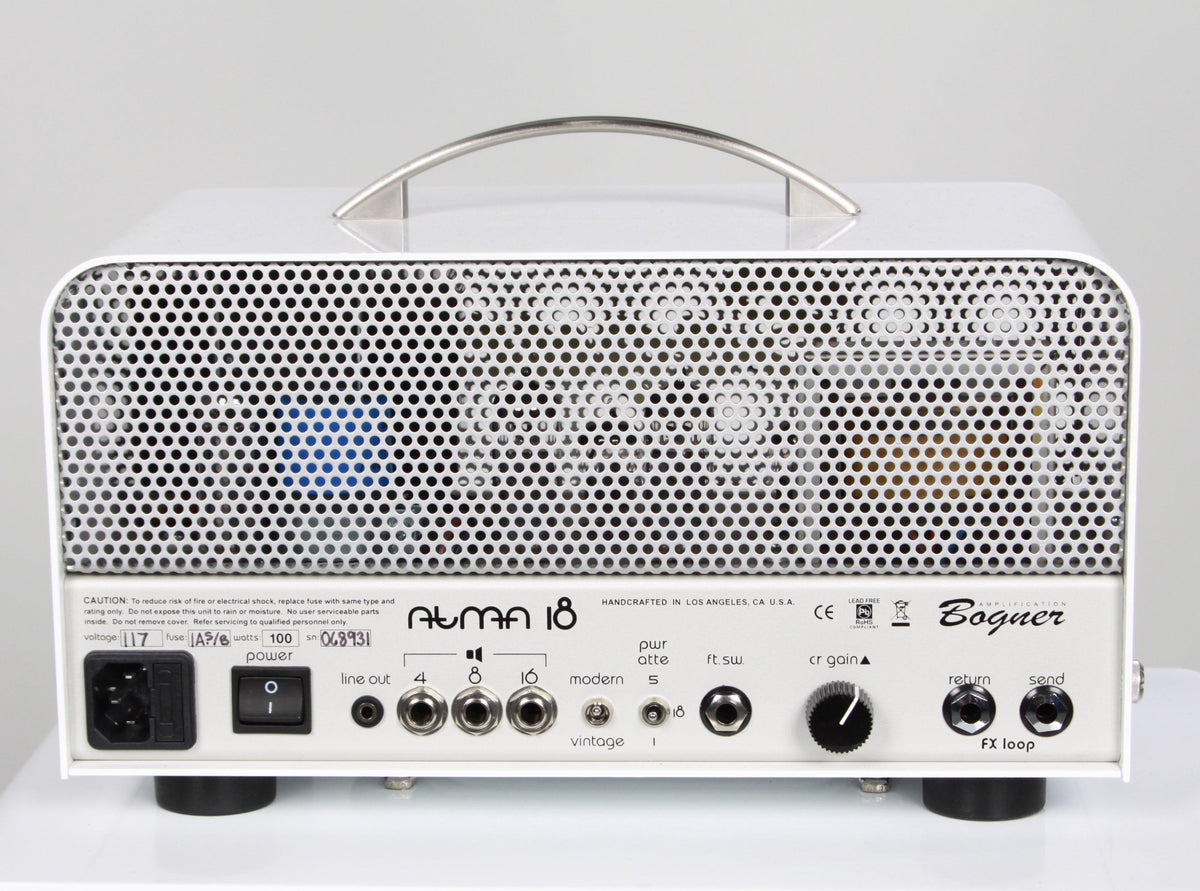 Bogner Atma White Finish - Bogner Amplifiers - Heartbreaker Guitars