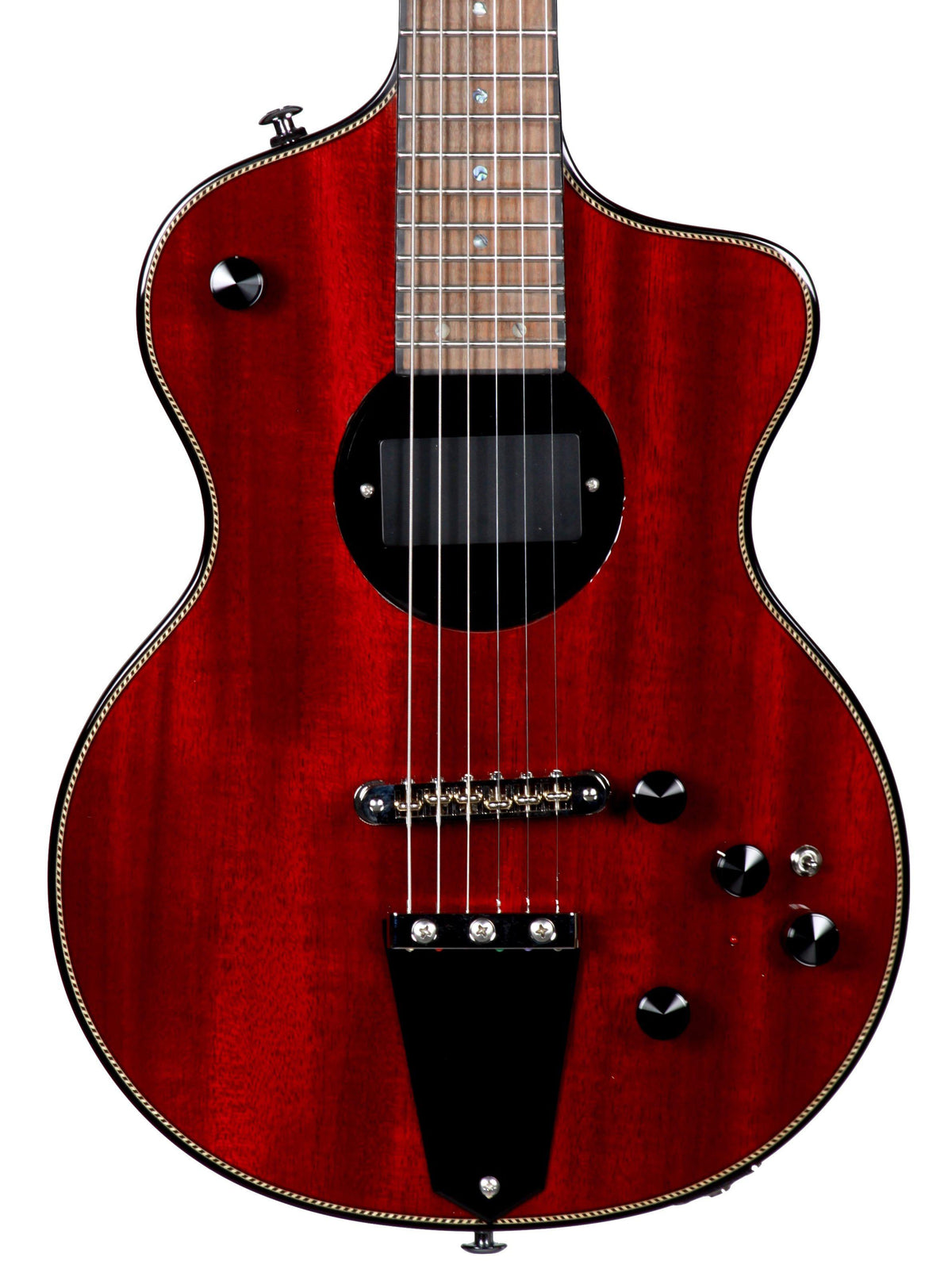 Rick Turner Model 1 LB Custom with Piezo and Rope Purfling - Rick Turner Guitars - Heartbreaker Guitars