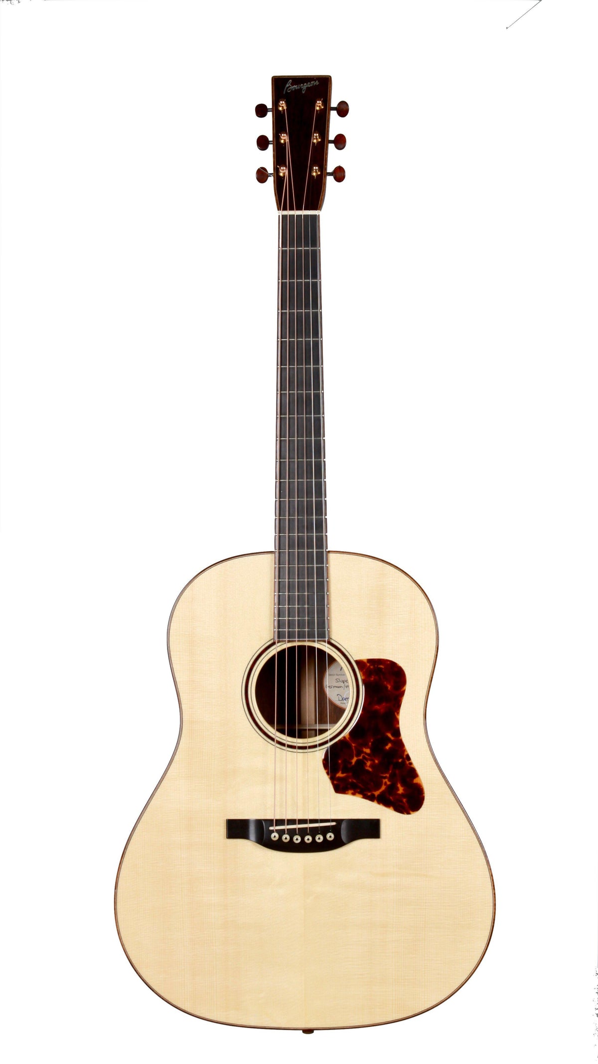 Bourgeois Sloped D Mahogany DB Signature Pre Owned - Bourgeois Guitars - Heartbreaker Guitars