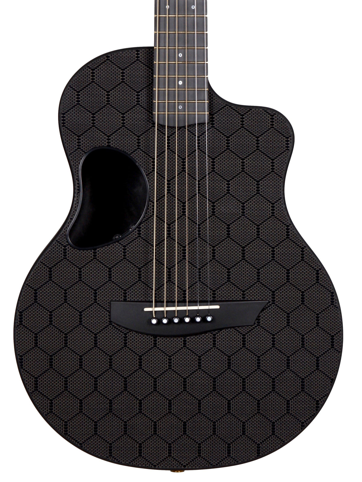 McPherson Carbon Fiber Touring Model Honeycomb Finish and Gold Hardware #GCTH917B - McPherson Guitars - Heartbreaker Guitars
