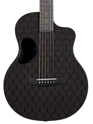 McPherson Carbon Fiber Touring Model Honeycomb Finish and Gold Hardware #GCTH918B - McPherson Guitars - Heartbreaker Guitars