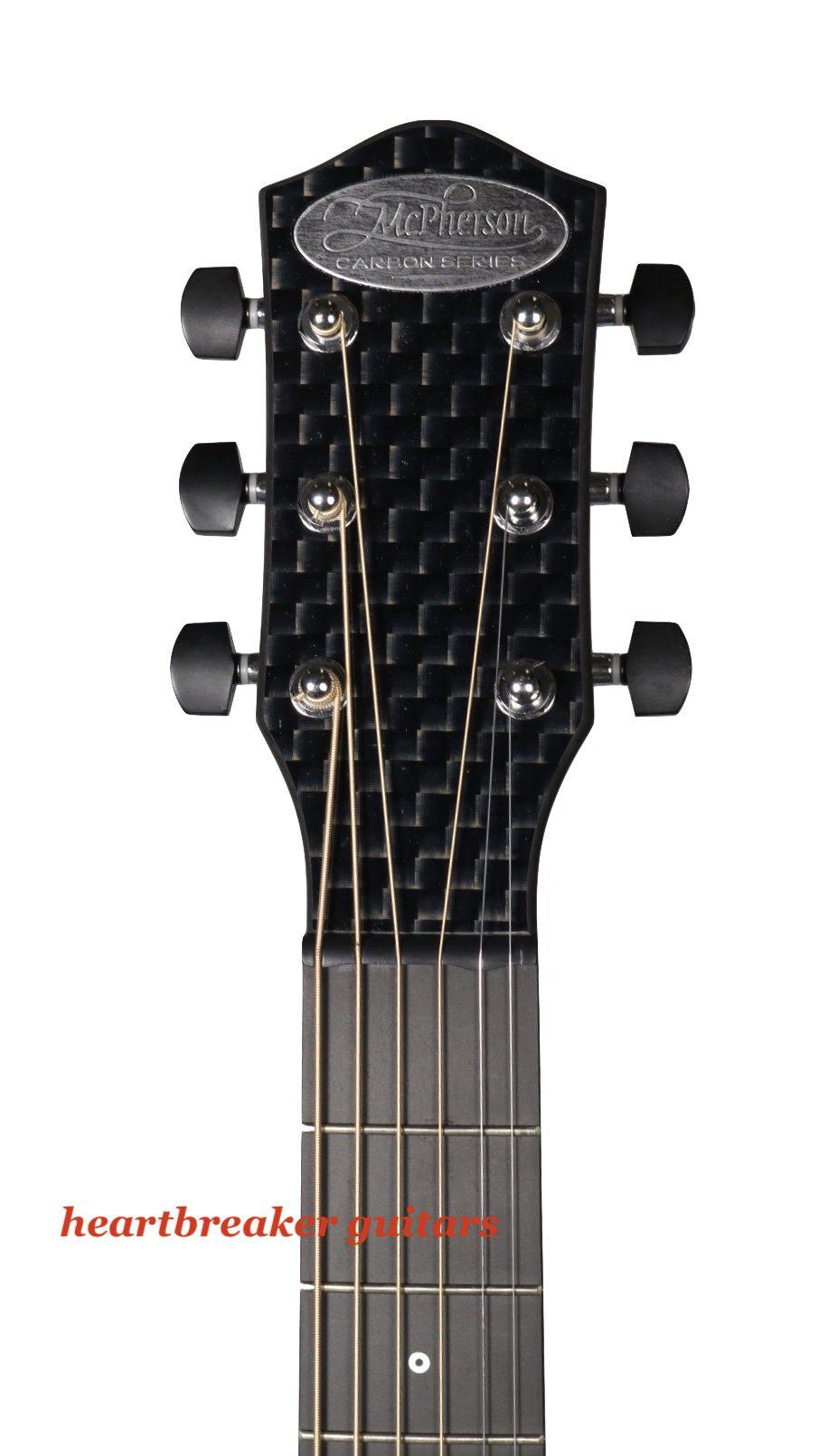 McPherson Touring Carbon Fiber Basket Weave Finish Chrome Hardware Serial #10173 - McPherson Guitars - Heartbreaker Guitars