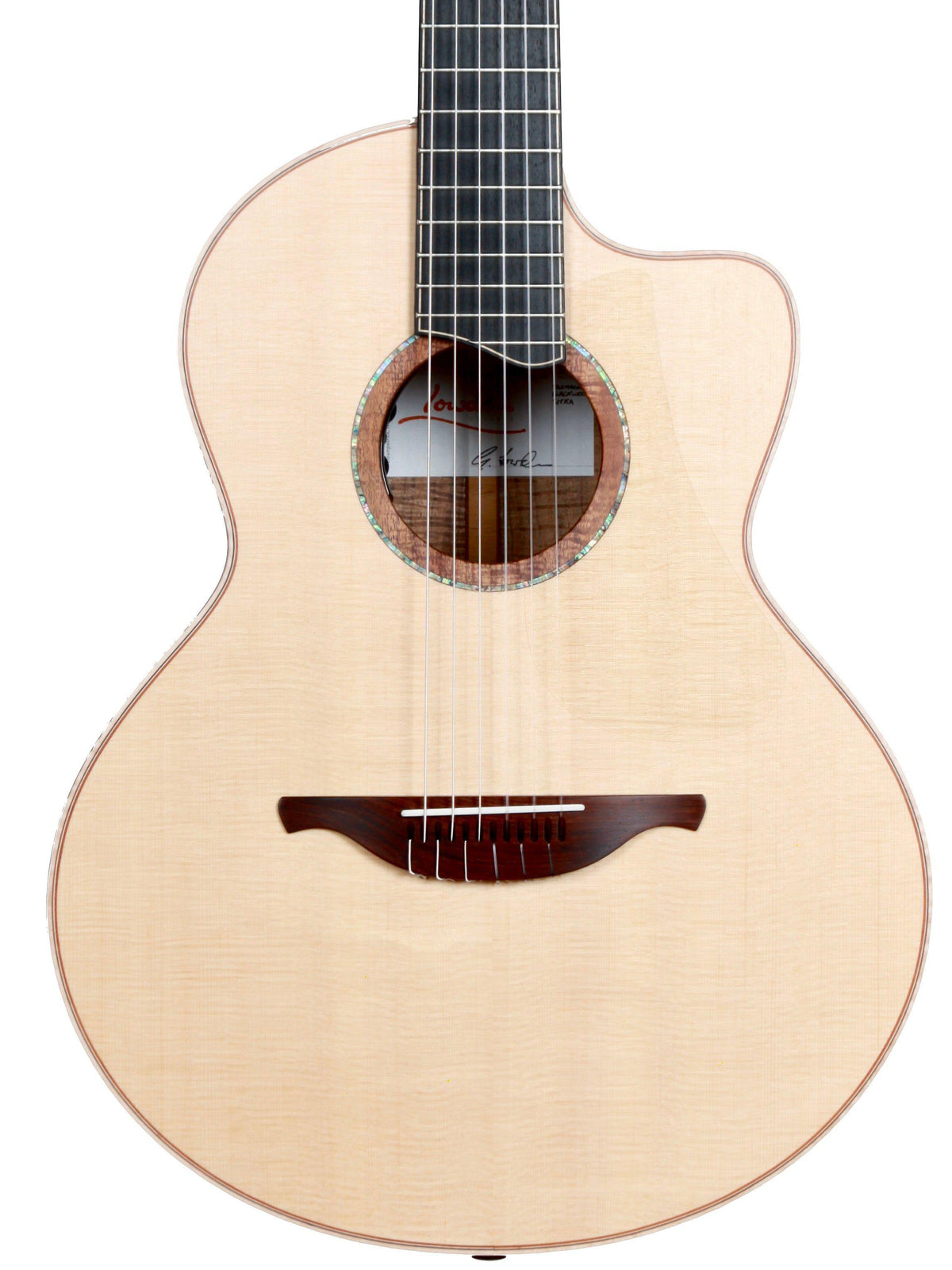 Lowden S50J Custom Jazz Model Nylon Tasmanian Blackwood - Heartbreaker Guitars - Heartbreaker Guitars