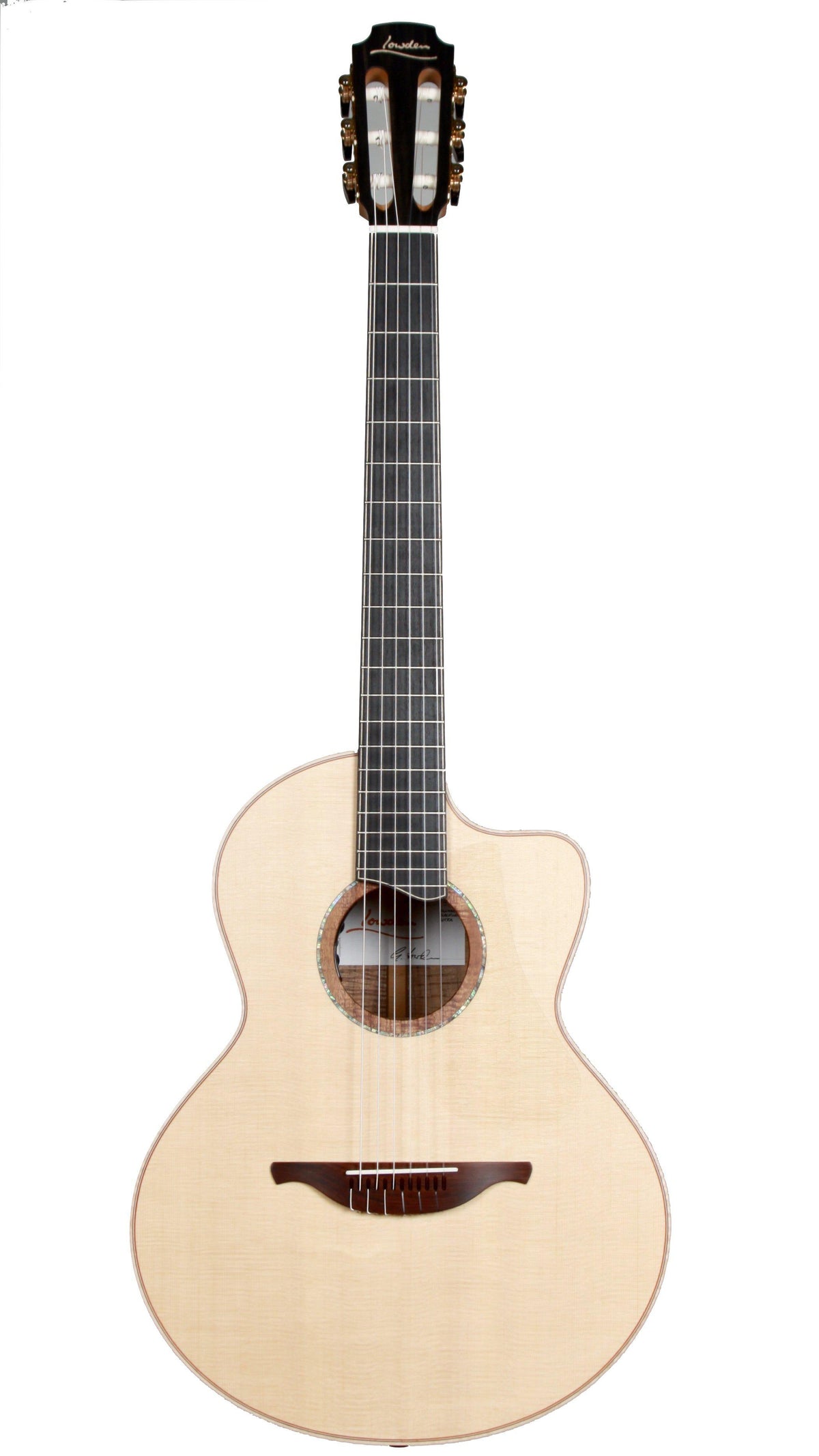 Lowden S50J Custom Jazz Model Nylon Tasmanian Blackwood - Heartbreaker Guitars - Heartbreaker Guitars