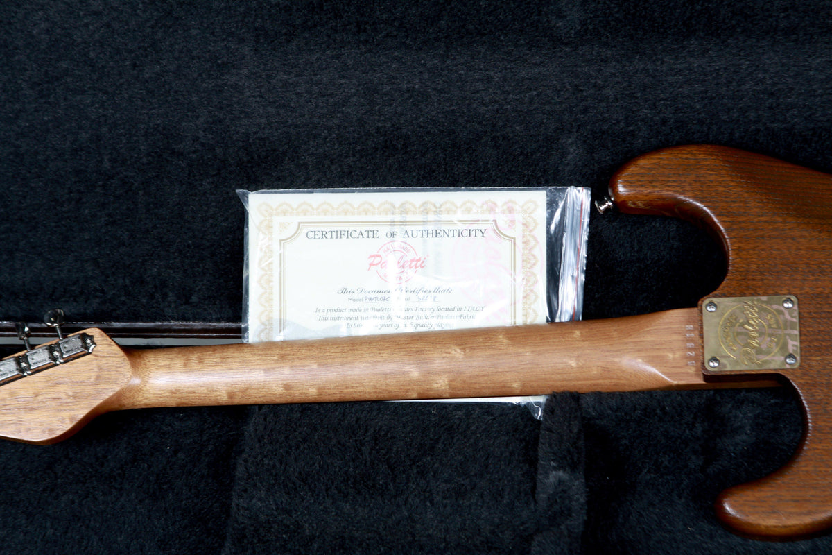 Paoletti Stratospheric Leather Top Black - Paoletti - Heartbreaker Guitars