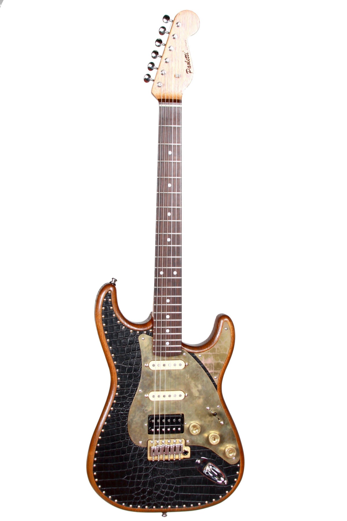 Paoletti Stratospheric Leather Top Black - Paoletti - Heartbreaker Guitars