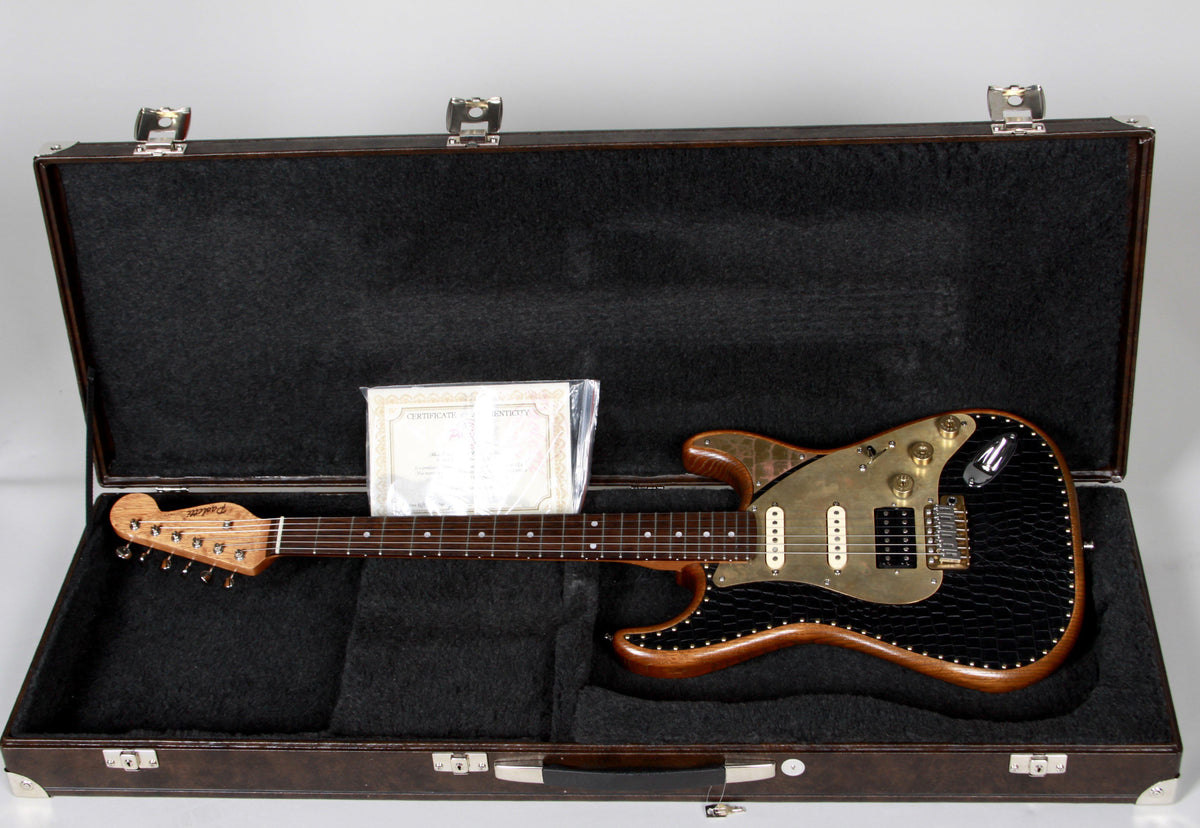 Paoletti Stratospheric Leather Top Black - Paoletti - Heartbreaker Guitars