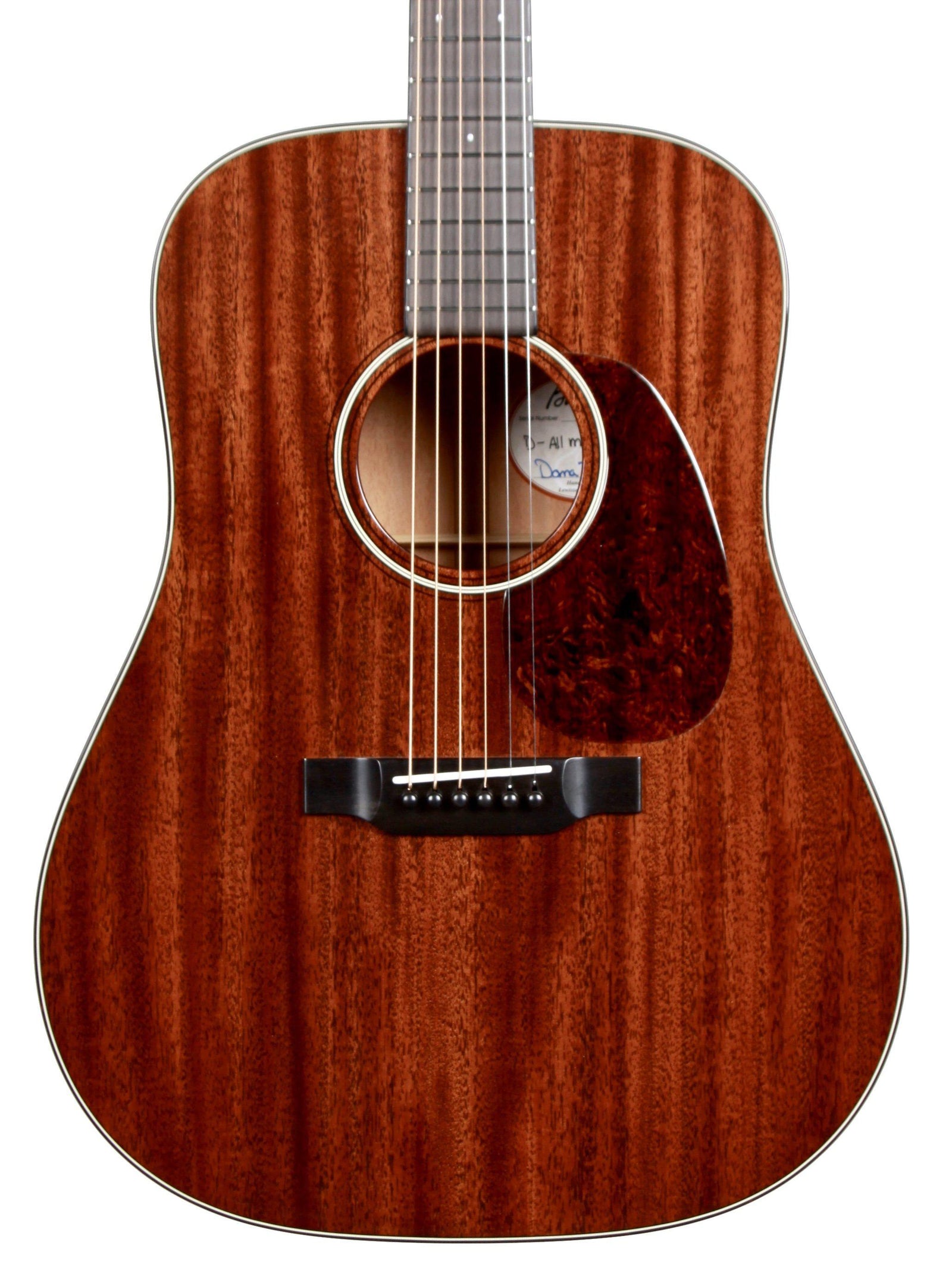 Bourgeois D Figured Mahogany Dreadnought Custom #8267 - Bourgeois Guitars - Heartbreaker Guitars