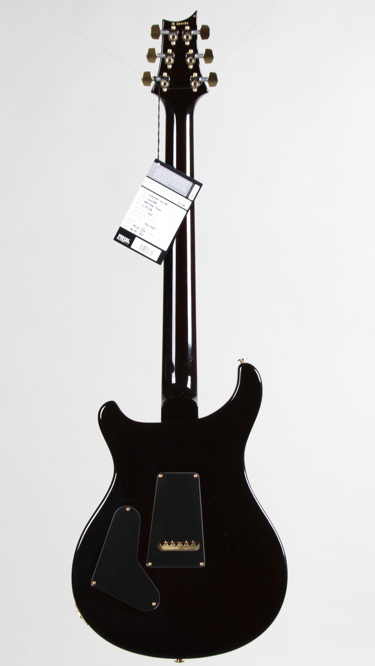 Paul Reed Smith Custom 24 08 with 10 Top Black Gold Wrap Pattern Thin Serial #264199 - Paul Reed Smith Guitars - Heartbreaker Guitars