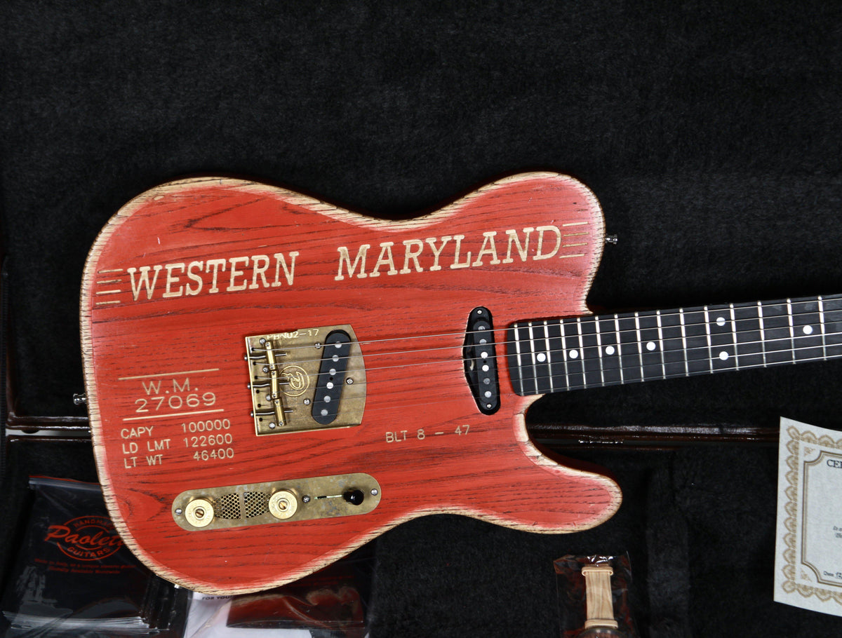 Paoletti Nancy Western Maryland Custom - Paoletti - Heartbreaker Guitars