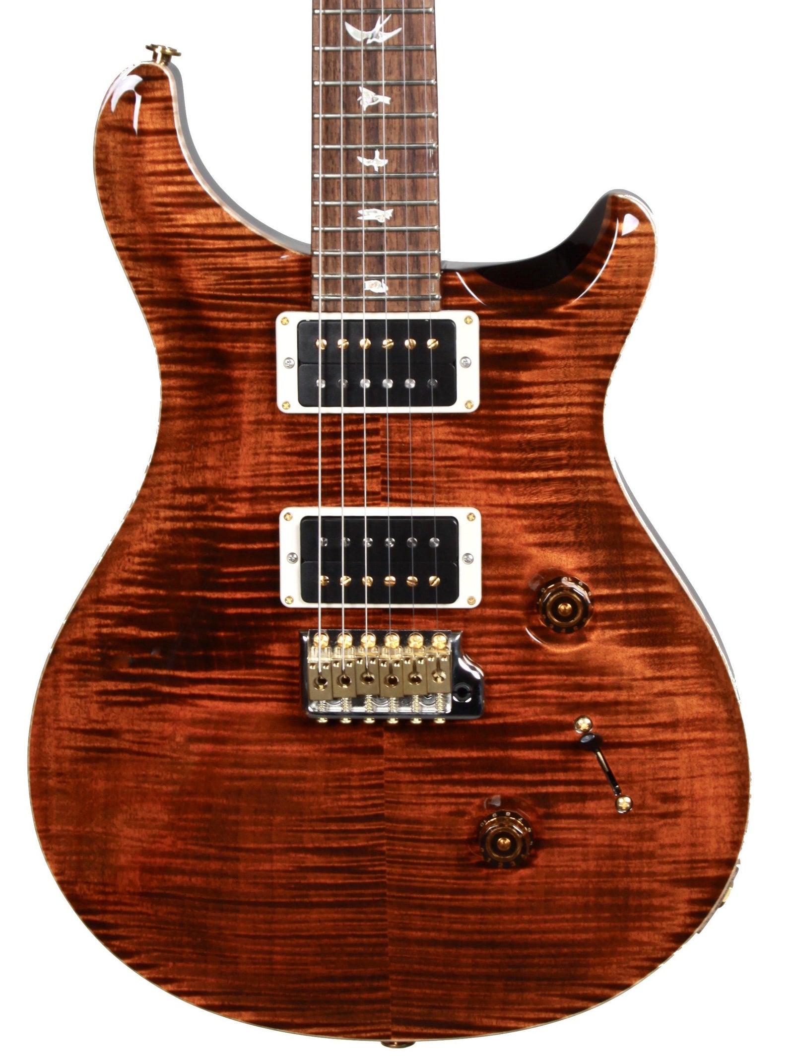 Paul Reed Smith Custom 24 10 Top Flamed Maple Orange Tiger Pattern Regular 2017 - Paul Reed Smith Guitars - Heartbreaker Guitars