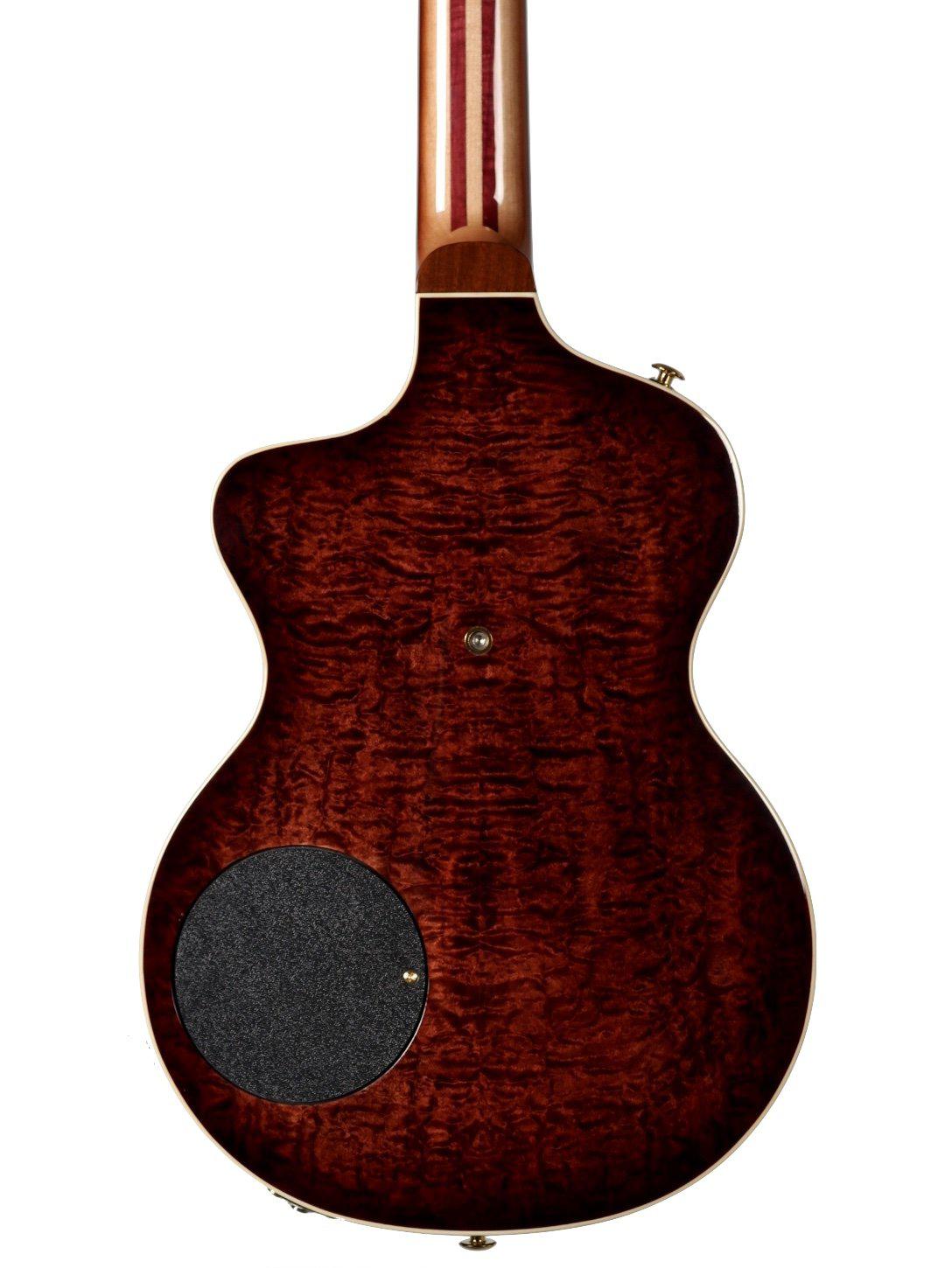 Rick Turner Model 1 FW Custom Featherweight Quilted Maple Dark Burst - Rick Turner Guitars - Heartbreaker Guitars