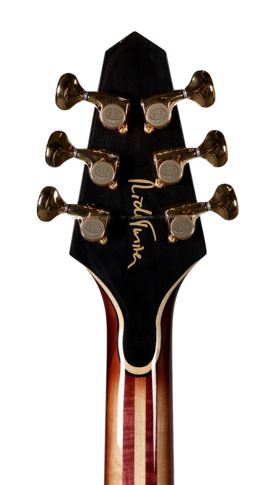 Rick Turner Model 1 FW Custom Featherweight Quilted Maple Dark Burst - Rick Turner Guitars - Heartbreaker Guitars